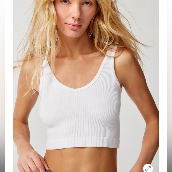 urban outfitter out from under drew tank top in white - Picture 4 of 4